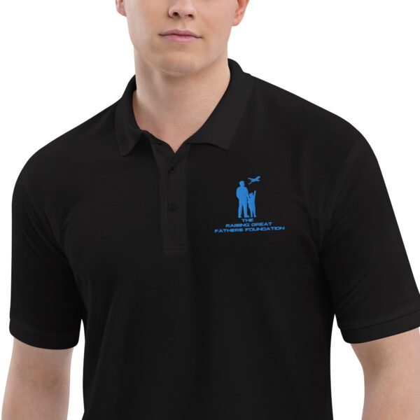 Raising Great Father's Men's Premium Polo - Image 2