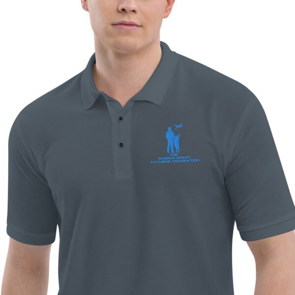 Raising Great Father's Men's Premium Polo - Image 6